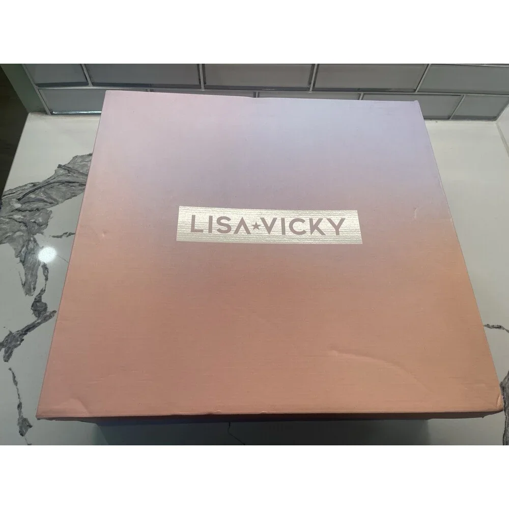 New Lisa Vicky Valid-V Beige Calf‎ Leather Shoes Size 9 – New in Box